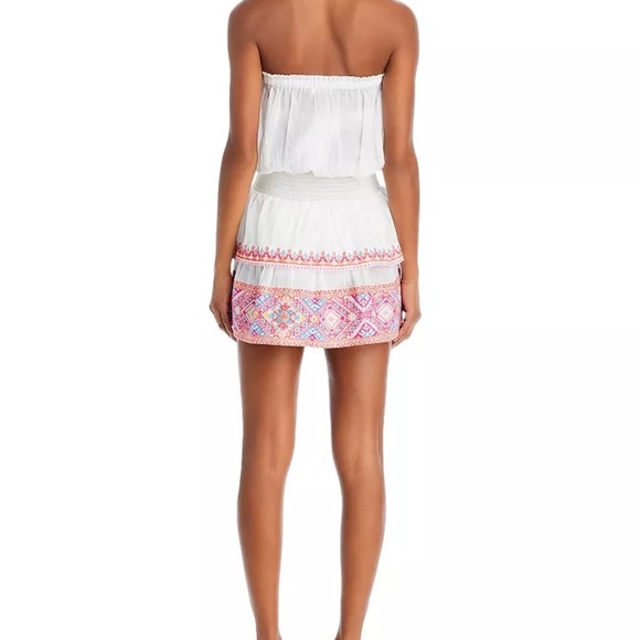 NWT Ramy Brook Jaycee Embroidered Mini Dress - Picture 3 of 9